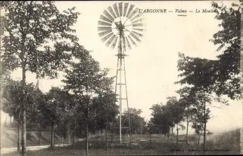 Ak Vatry Marne, Le Moulin