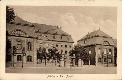 Ak Mainz am Rhein, Palais