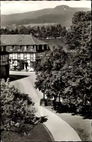 Ak Bad Driburg in Westfalen, Gräfliche Kuranlagen, Iburg