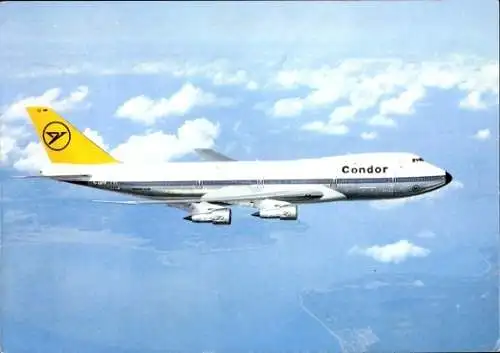 Ak Passagierflugzeug Condor, Boeing 747 Jumbo Jet