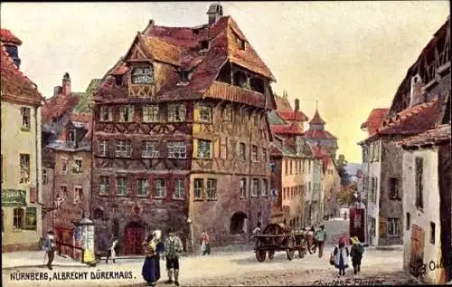 Künstler Ak Flower, Charles, Nürnberg in Mittelfranken Bayern, Albrecht Dürer Haus