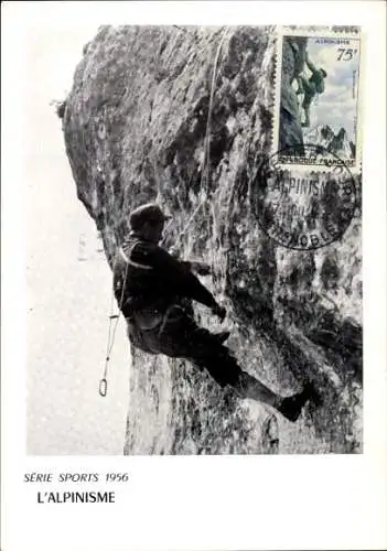 Maximum Ak Sport, Bergsteiger, Berge, Jahr 1956