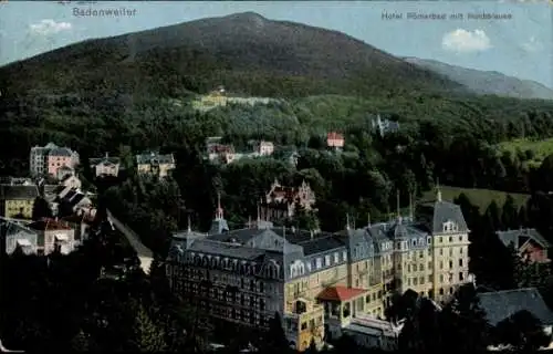 Ak Badenweiler Markgräflerland, Hotel Römerbad mit Hochblauen