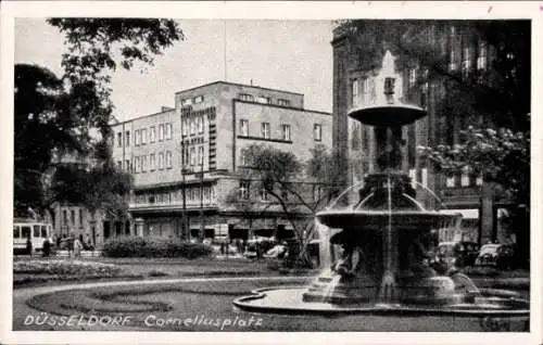 Ak Düsseldorf am Rhein, Corneliusplatz