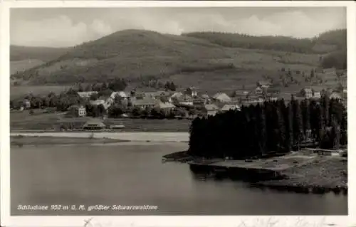 Ak Schluchsee im Schwarzwald, Panorama