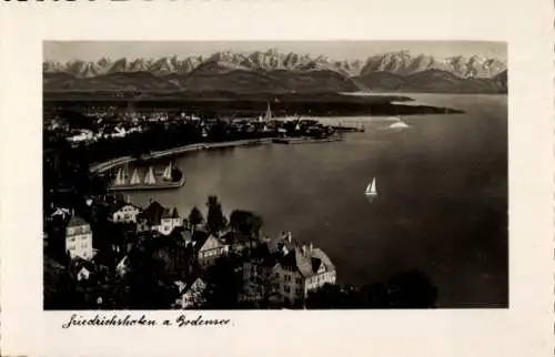 Ak Friedrichshafen am Bodensee, Panorama