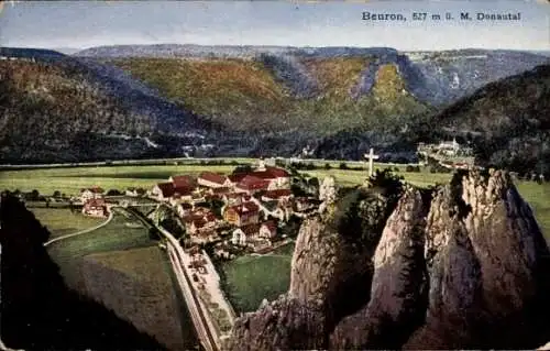 Ak Beuron an der Donau Württemberg, Panorama