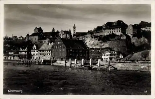 Ak Meersburg am Bodensee, Uferansicht