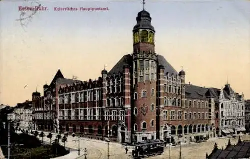 Ak Essen im Ruhrgebiet, Kaiserliches Hauptpostamt