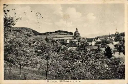 Ak Sülzhayn Ellrich Thüringen, Kirche