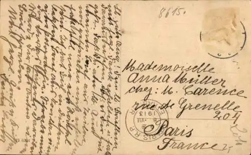 Ak Augsburg in Schwaben, Turm