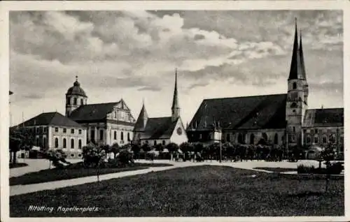 Ak Altötting in Oberbayern, Kapellenplatz