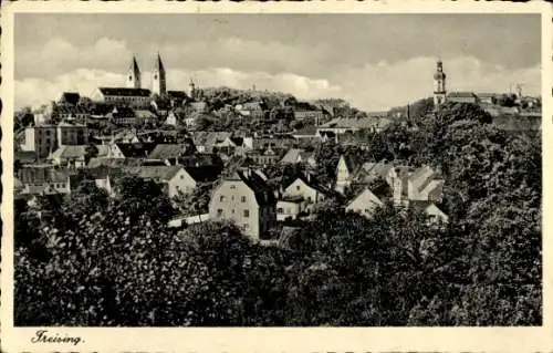 Ak Freising in Oberbayern, Panorama