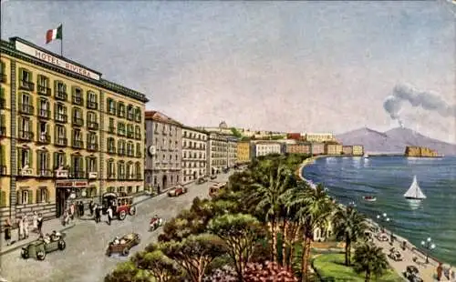 Ak Napoli Neapel Campania, Hotel Riviera