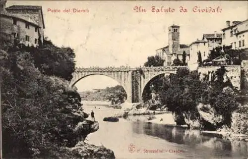 Ak Cividale del Friuli Venezia Giulia, Ponte del Diavolo