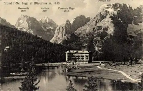 Ak Lago di Misurina Misurinasee Cortina d'Ampezzo Veneto, Grand Hotel