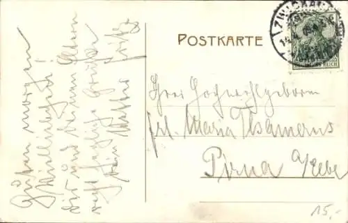 Ak Zwickau in Sachsen, Offizier Kasino d. Kgl. Sächs 9. Inftr.-Regts. Nr. 133