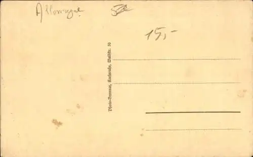 Ak Rotensol Bad Herrenalb im Schwarzwald, Panorama, Pension von Karl Kull, Wald
