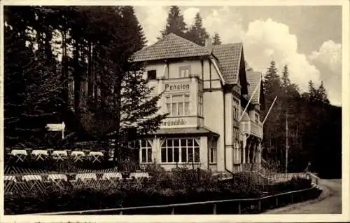 Ak Friedrichroda im Thüringer Wald, Hotel Schauenburgmühle