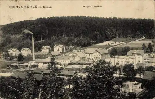 Ak Bienenmühle im Erzgebirge, Meyer´s Gasthof