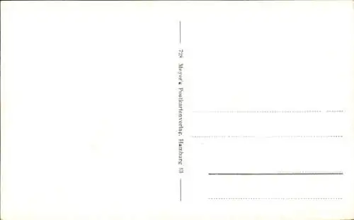 Ak Hamburg Altona Oevelgönne, Am Strand, Segelboot