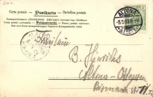 Ak Hamburg Altona, Hotel Restaurant und Gesellschaftshaus Kaiserhof