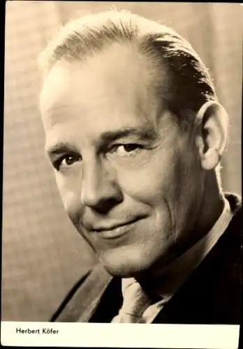 Ak Schauspieler Herbert Köfer, Portrait