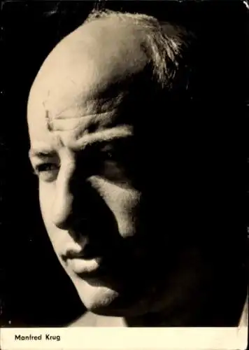 Ak Schauspieler Manfred Krug, Portrait