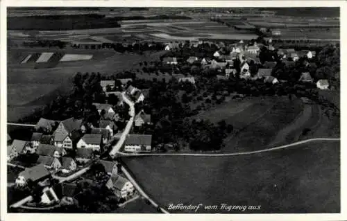 Ak Beffendorf Oberndorf am Neckar, Fliegeraufnahme