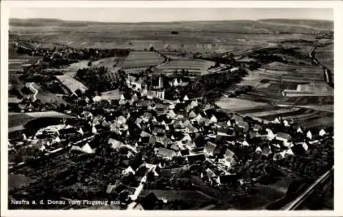 Ak Neufra in Hohenzollern, Fliegeraufnahme