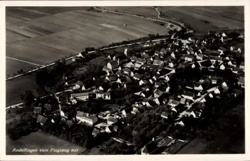 Ak Andelfingen Langenenslingen Baden Württemberg, Fliegeraufnahme