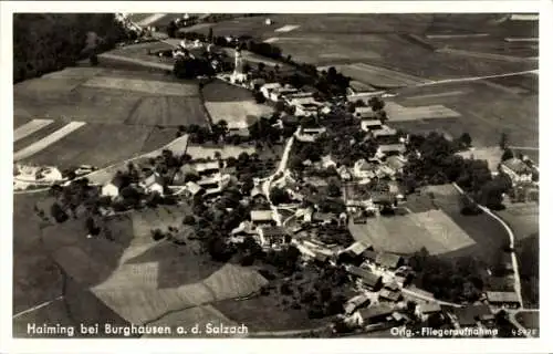 Ak Haiming in Oberbayern, Fliegeraufnahme