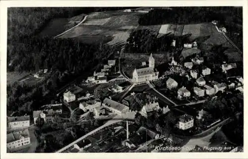 Ak Kirchseeon in Oberbayern, Fliegeraufnahme