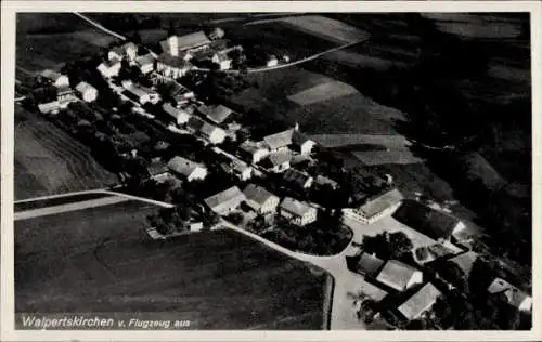 Ak Walpertskirchen Oberbayern, Fliegeraufnahme