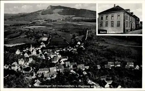 Ak Büßlingen Tengen in Bade, Fliegeraufnahmen, Gasthaus zur Linde