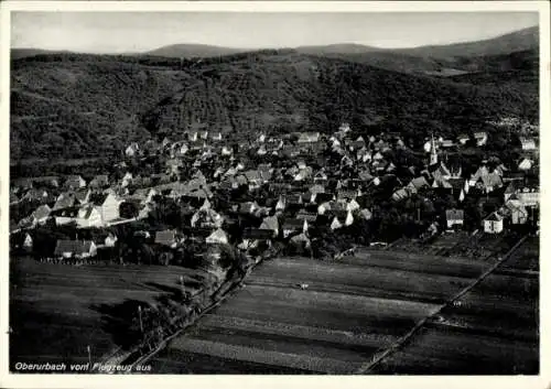 Ak Oberurbach Urbach im Remstal, Fliegeraufnahme