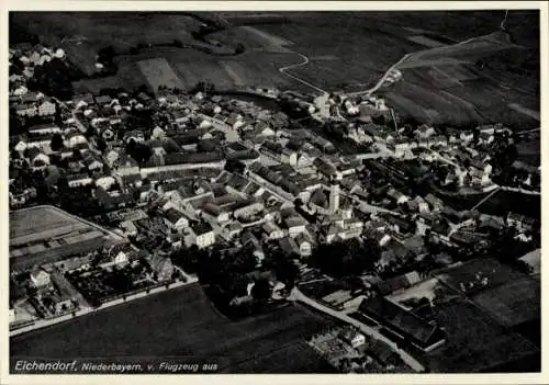 Ak Eichendorf in Niederbayern, Fliegeraufnahme