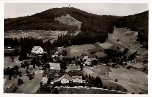 Ak Schweigmatt Raitbach Schopfheim in Baden, Fliegeraufnahme, Hohe Möhr