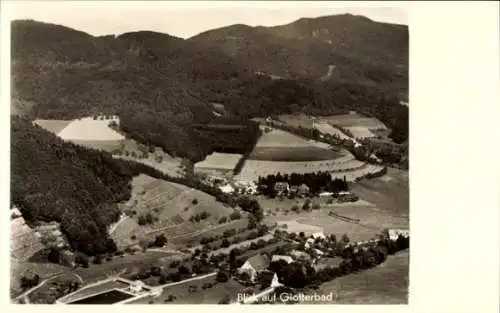 Ak Oberglottertal Glottertal im Schwarzwald, Fliegeraufnahme