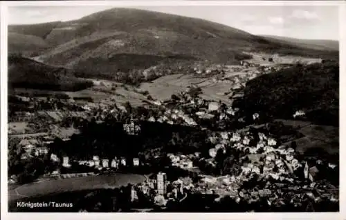 Ak Königstein im Taunus, Fliegeraufnahme