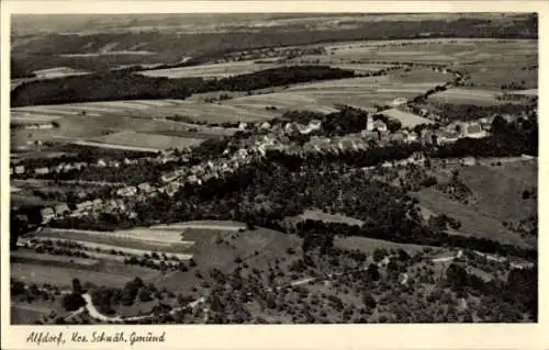 Ak Alfdorf in Württemberg, Fliegeraufnahme