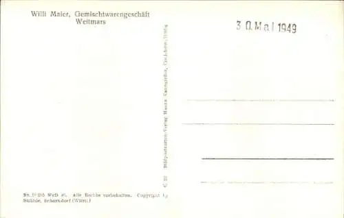 Ak Weitmars Lorch im Remstal Württemberg, Fliegeraufnahme