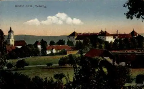 Ak Leutkirch im Allgäu Württemberg, Schloss Zeil