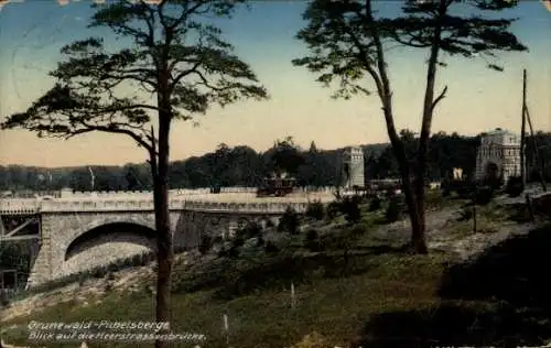 Ak Berlin Wilmersdorf Grunewald Pichelsberg, Heerstraßenbrücke