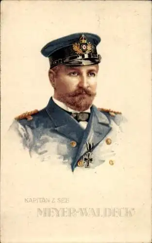 Ak Vizeadmiral, Alfred Wilhelm Moritz Meyer-Waldeck, Gouverneur von Kiautschou
