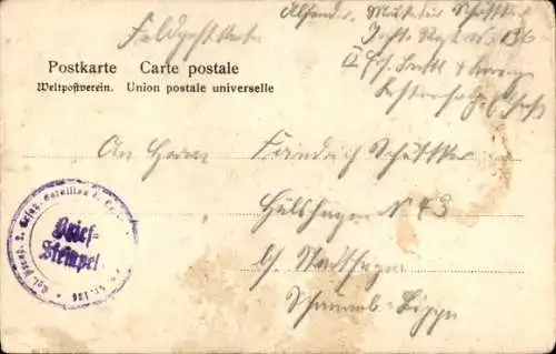Ak Riquewihr Reichenweier Elsass Haut Rhin, Kaiserliches Postamt