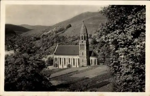 Ak Metzeral Elsass Haut Rhin, Katholische Kirche