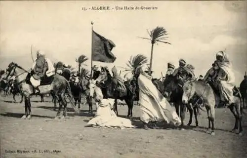 Algerischer AK, ein Zwischenstopp in Goumiers