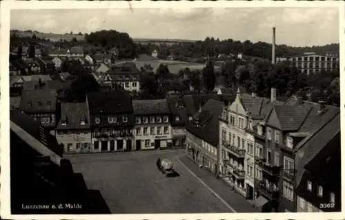 Ak Lunzenau in Sachsen, Teilansicht