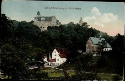 Ak Rochsburg Lunzenau in Sachsen, Schloss Rochsburg